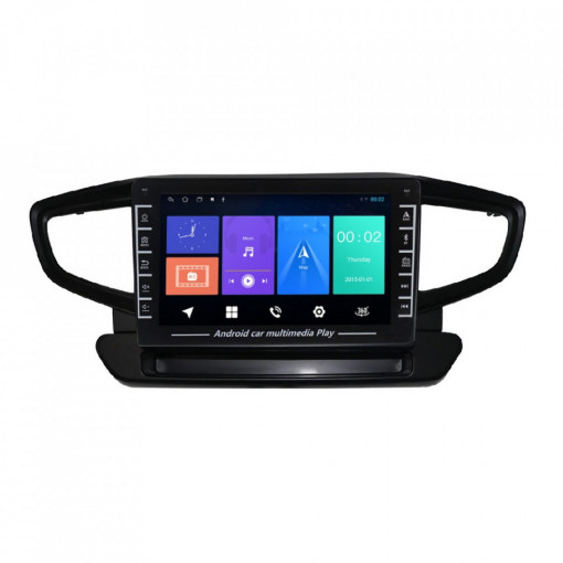 Navigatie dedicata cu Android Hyundai Ioniq 2016 - 2020, 1GB RAM, Radio GPS Dual Zone, Display HD IPS 8" Touchscreen, Internet Wi-Fi, Bluetooth, MirrorLink, USB, Waze