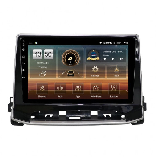 Navigatie dedicata cu Android Jeep Compass II dupa 2021, 4GB RAM, Radio GPS Dual Zone, Display HD QLED 10" Touchscreen, Internet Wi-Fi si slot SIM 4G, Bluetooth, MirrorLink, USB