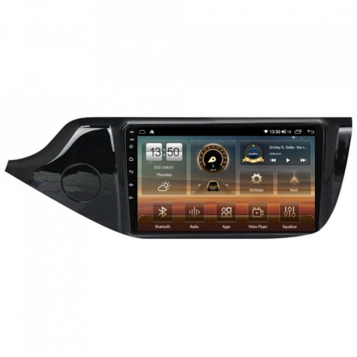Navigatie dedicata cu Android KIA Ceed 2012 - 2018, 6GB RAM, Radio GPS Dual Zone, Display HD IPS 9" Touchscreen, Internet Wi-Fi si slot SIM 4G, Bluetooth, MirrorLink, USB, Waze