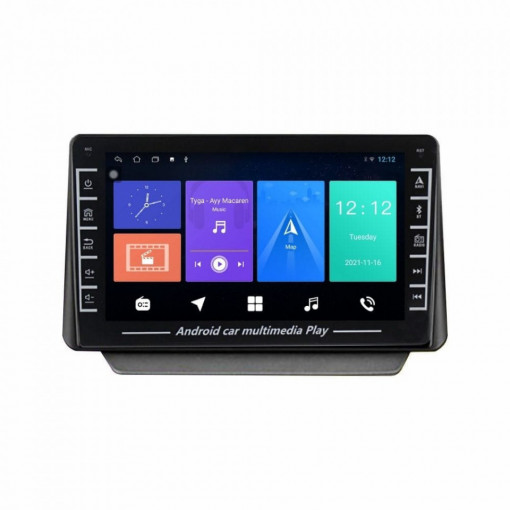 Navigatie dedicata cu Android Mazda 2 2014 - 2022 / CX-3 dupa 2015, 1GB RAM, Radio GPS Dual Zone, Display HD IPS 8" Touchscreen, Internet Wi-Fi, Bluetooth, MirrorLink, USB, Waze