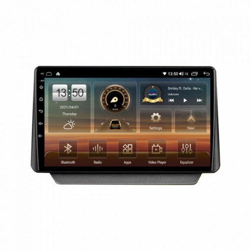 Navigatie dedicata cu Android Mazda 2 2014 - 2022 / CX-3 dupa 2015, 4GB RAM, Radio GPS Dual Zone, Display HD IPS 9" Touchscreen, Internet Wi-Fi si slot SIM 4G, Bluetooth, MirrorLink, USB, Waze