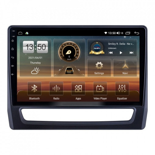 Navigatie dedicata cu Android Mitsubishi ASX dupa 2019, 4GB RAM, Radio GPS Dual Zone, Display HD IPS 10" Touchscreen, Internet Wi-Fi si slot SIM 4G, Bluetooth, MirrorLink, USB, Waze