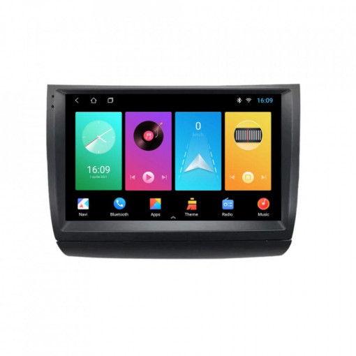 Navigatie dedicata cu Android Toyota Prius W2 2003 - 2009, 1GB RAM, Radio GPS Dual Zone, Display HD IPS 9" Touchscreen, Internet Wi-Fi, Bluetooth, MirrorLink, USB, Waze