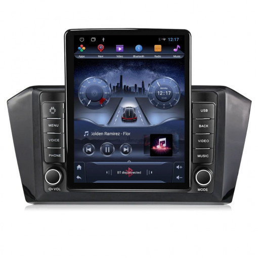 Navigatie dedicata cu Android VW Passat B8 dupa 2015, 2GB RAM, Radio GPS Dual Zone, Touchscreen IPS 9.7" HD tip Tesla, Internet Wi-Fi, Bluetooth, MirrorLink, USB