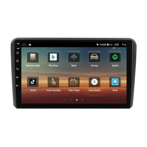 Navigatie dedicata cu Android Audi A3 (8P1) 2003 - 2013, 4GB RAM, Radio GPS Dual Zone, Display HD QLED 9" Touchscreen, Internet Wi-Fi si slot SIM 4G, Bluetooth, MirrorLink, USB 100250130