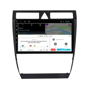 Navigatie dedicata cu Android Audi A6 (C5) 1997 - 2005, 1GB RAM, Radio GPS Dual Zone, Display HD IPS 9" Touchscreen, Internet Wi-Fi, Bluetooth, MirrorLink, USB 100508640