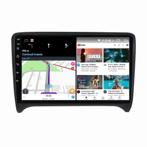 Navigatie dedicata cu Android Audi TT 2006 - 2015, 4GB RAM, Radio GPS Dual Zone, Display HD IPS 9" Touchscreen, Internet Wi-Fi, Bluetooth, MirrorLink, USB - Img 6