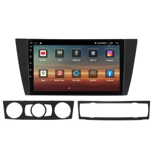 Navigatie dedicata cu Android BMW Seria 3 (E90) 2004 - 2013, 4GB RAM, Radio GPS Dual Zone, Display HD QLED 9" Touchscreen, Internet Wi-Fi si slot SIM 4G, Bluetooth, MirrorLink, USB 100250190