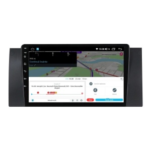 Navigatie dedicata cu Android BMW Seria 5 (E39) 1995 - 2003, 4GB RAM, Radio GPS Dual Zone, Display HD QLED 9" Touchscreen, Internet Wi-Fi si slot SIM 4G, Bluetooth, MirrorLink, USB 100265790