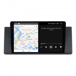 Navigatie dedicata cu Android BMW Seria 5 (E39) 1995 - 2003, 8GB RAM, Radio GPS Dual Zone, Display 2K QLED 9.5" Touchscreen, Internet Wi-Fi si slot SIM 4G, Bluetooth, MirrorLink, USB, Waze 106290