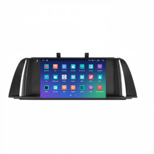 Navigatie dedicata cu Android BMW Seria 5 (F10) 2009 - 2012, 8GB RAM, Radio GPS Dual Zone, Display 2K QLED 9.5" Touchscreen, Internet Wi-Fi si slot SIM 4G, Bluetooth, MirrorLink, USB, Waze 111200