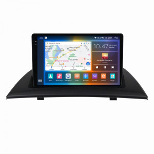 Navigatie dedicata cu Android BMW X3 (E83) 2003 - 2011, 8GB RAM, Radio GPS Dual Zone, Display 2K QLED 9.5" Touchscreen, Internet Wi-Fi si slot SIM 4G, Bluetooth, MirrorLink, USB, Waze 106300