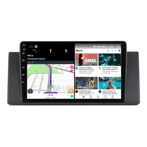 Navigatie dedicata cu Android BMW X5 (E53) 2000 - 2006, 2GB RAM, Radio GPS Dual Zone, Display HD QLED 9" Touchscreen, Internet Wi-Fi si slot SIM 4G, Bluetooth, MirrorLink, USB 100270080