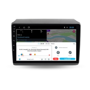 Navigatie dedicata cu Android Citroen Jumper dupa 2006 cu navigatie originala, 2GB RAM, Radio GPS Dual Zone, Display HD IPS 9" Touchscreen, Internet Wi-Fi, Bluetooth, MirrorLink, USB 100531680