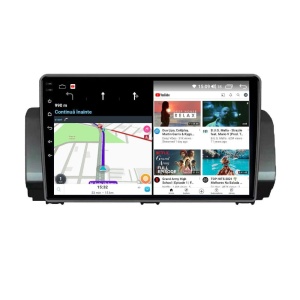 Navigatie dedicata cu Android Dacia Logan III dupa 2021, 4GB RAM, Radio GPS Dual Zone, Display HD IPS 9" Touchscreen, Internet Wi-Fi, Bluetooth, MirrorLink, USB - Img 6