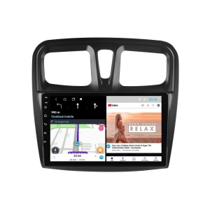 Navigatie dedicata cu Android Dacia Sandero II 2012 - 2020, 1GB RAM, Radio GPS Dual Zone, Display HD IPS 10" Touchscreen, Internet Wi-Fi, Bluetooth, MirrorLink, USB 100508790