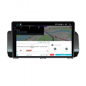 Navigatie dedicata cu Android Dacia Sandero III dupa 2021, 8GB RAM, Radio GPS Dual Zone, Display 2K QLED 9.5" Touchscreen, Internet Wi-Fi si slot SIM 4G, Bluetooth, MirrorLink, USB, Waze 112740
