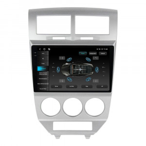 Navigatie dedicata cu Android Dodge Caliber 2006 - 2010, 12GB RAM, Radio GPS Dual Zone, Display 2K QLED 10.36" Touchscreen, Internet Wi-Fi si slot SIM 4G, Bluetooth, MirrorLink, USB, Waze 98840