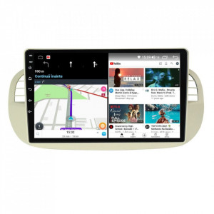 Navigatie dedicata cu Android Fiat 500 2007 - 2015, gri, 6GB 29790