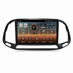 Navigatie dedicata cu Android Fiat Doblo dupa 2015, 2GB RAM, Radio GPS Dual Zone, Display HD QLED 9" Touchscreen, Internet Wi-Fi si slot SIM 4G, Bluetooth, MirrorLink, USB 100258140