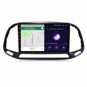 Navigatie dedicata cu Android Fiat Doblo dupa 2015, 4GB RAM, Radio GPS Dual Zone, Display HD QLED 9" Touchscreen, Internet Wi-Fi si slot SIM 4G, Bluetooth, MirrorLink, USB 100267290