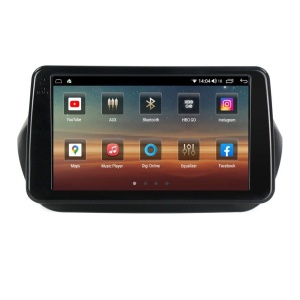 Navigatie dedicata cu Android Fiat Fiorino 2007 - 2021, 4GB RAM, Radio GPS Dual Zone, Display HD QLED 9" Touchscreen, Internet Wi-Fi si slot SIM 4G, Bluetooth, MirrorLink, USB 100255800