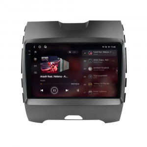 Navigatie dedicata cu Android Ford Edge 2016 - 2021, 12GB RAM, Radio GPS Dual Zone, Display 2K QLED 9.5" Touchscreen, Internet Wi-Fi si slot SIM 4G, Bluetooth, MirrorLink, USB, Waze 96630