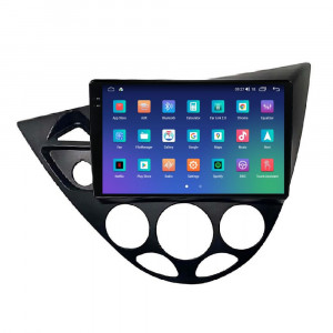 Navigatie dedicata cu Android Ford Focus I 1998 - 2005, 4GB RAM, Radio GPS Dual Zone, Display 2K QLED 9.5" Touchscreen, Internet Wi-Fi si slot SIM 4G, Bluetooth, MirrorLink, USB, Waze 109650