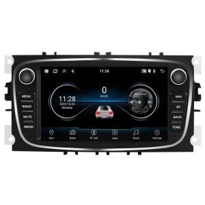 Navigatie dedicata cu Android Ford Focus II 2007 - 2011, negru, 2GB RAM, Radio GPS Dual Zone, Display HD 7" Touchscreen, Internet Wi-Fi, Bluetooth, MirrorLink, USB 100012600