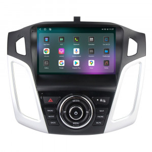 Navigatie dedicata cu Android Ford Focus III 2011 - 2018, 12GB RAM, Radio GPS Dual Zone, Display 2K QLED 9.5" Touchscreen, Internet Wi-Fi si slot SIM 4G, Bluetooth, MirrorLink, USB, Waze 95620