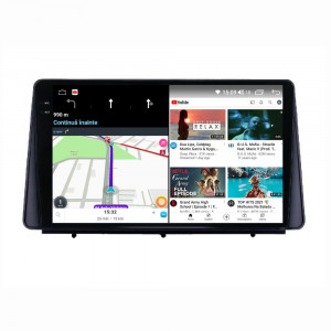 Navigatie dedicata cu Android Ford Focus IV dupa 2018, 8GB RAM, Radio GPS Dual Zone, Display 2K QLED 10.36" Touchscreen, Internet Wi-Fi si slot SIM 4G, Bluetooth, MirrorLink, USB, Waze 110580