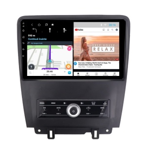 Navigatie dedicata cu Android Ford Mustang 2009 - 2014, 2GB RAM, Radio GPS Dual Zone, Display HD IPS 10" Touchscreen, Internet Wi-Fi, Bluetooth, MirrorLink, USB 100521300