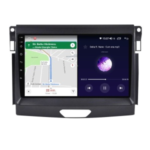 Navigatie dedicata cu Android Ford Ranger dupa 2015 fara navigatie originala, 4GB RAM, Radio GPS Dual Zone, Display HD IPS 9" Touchscreen, Internet Wi-Fi, Bluetooth, MirrorLink, USB - Img 7