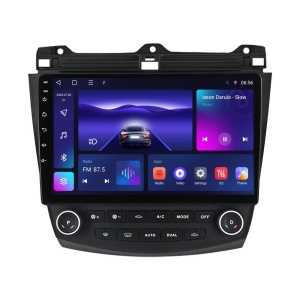 Navigatie dedicata cu Android Honda Accord VII 2003 - 2008 benzina, 4GB RAM, Radio GPS Dual Zone, Display HD IPS 10" Touchscreen, Internet Wi-Fi, Bluetooth, MirrorLink, USB