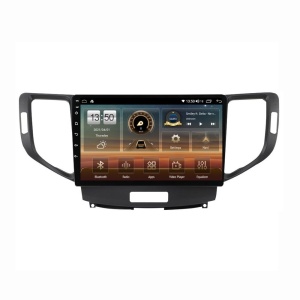 Navigatie dedicata cu Android Honda Accord VIII 2008 - 2012, 4GB RAM, Radio GPS Dual Zone, Display HD QLED 9" Touchscreen, Internet Wi-Fi si slot SIM 4G, Bluetooth, MirrorLink, USB