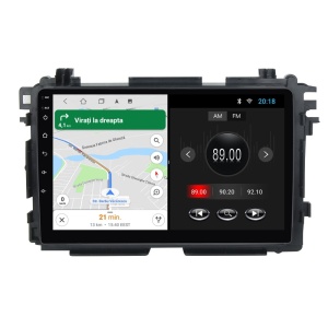 Navigatie dedicata cu Android Honda HR-V 2014 - 2021, 1GB RAM, Radio GPS Dual Zone, Display HD IPS 10" Touchscreen, Internet Wi-Fi, Bluetooth, MirrorLink, USB 100523130