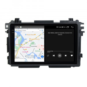 Navigatie dedicata cu Android Honda HR-V 2014 - 2021, 8GB RAM, Radio GPS Dual Zone, Display 2K QLED 10.36" Touchscreen, Internet Wi-Fi si slot SIM 4G, Bluetooth, MirrorLink, USB, Waze 108220