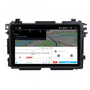 Navigatie dedicata cu Android Honda HR-V 2014 - 2021, 8GB RAM, Radio GPS Dual Zone, Display 2K QLED 10.36" Touchscreen, Internet Wi-Fi si slot SIM 4G, Bluetooth, MirrorLink, USB, Waze 112900