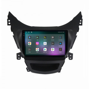Navigatie dedicata cu Android Hyundai Elantra V 2010 - 2014, 12GB RAM, Radio GPS Dual Zone, Display 2K QLED 9.5" Touchscreen, Internet Wi-Fi si slot SIM 4G, Bluetooth, MirrorLink, USB, Waze 97020