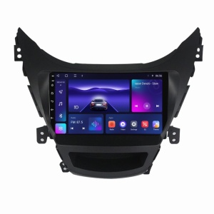 Navigatie dedicata cu Android Hyundai Elantra V 2010 - 2014, 2GB RAM, Radio GPS Dual Zone, Display HD QLED 9" Touchscreen, Internet Wi-Fi si slot SIM 4G, Bluetooth, MirrorLink, USB 100260780