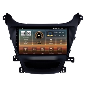 Navigatie dedicata cu Android Hyundai Elantra V 2014 - 2016, 2GB RAM, Radio GPS Dual Zone, Display HD QLED 9" Touchscreen, Internet Wi-Fi si slot SIM 4G, Bluetooth, MirrorLink, USB 100259820