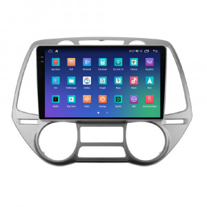 Navigatie dedicata cu Android Hyundai i20 2008 - 2012, clima automata, 8GB RAM, Radio GPS Dual Zone, Display 2K QLED 9.5" Touchscreen, Internet Wi-Fi si slot SIM 4G, Bluetooth, MirrorLink, USB, Waze 111410