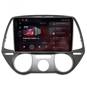 Navigatie dedicata cu Android Hyundai i20 2008 - 2012, clima manuala, 12GB RAM, Radio GPS Dual Zone, Display 2K QLED 9.5" Touchscreen, Internet Wi-Fi si slot SIM 4G, Bluetooth, MirrorLink, USB, Waze 97280