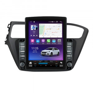 Navigatie dedicata cu Android Hyundai i20 2014 - 2018, 8GB RAM, Radio GPS Dual Zone, Touchscreen IPS 9.7" HD tip Tesla, Internet Wi-Fi si slot SIM 4G, Bluetooth, MirrorLink, USB