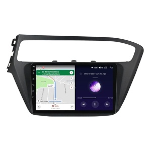 Navigatie dedicata cu Android Hyundai i20 2018 - 2020, 4GB RAM, Radio GPS Dual Zone, Display HD IPS 9" Touchscreen, Internet Wi-Fi, Bluetooth, MirrorLink, USB - Img 6