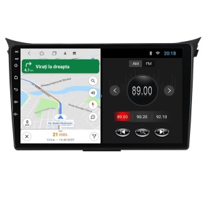 Navigatie dedicata cu Android Hyundai i30 2011 - 2017, 1GB RAM, Radio GPS Dual Zone, Display HD IPS 9" Touchscreen, Internet Wi-Fi, Bluetooth, MirrorLink, USB 100511850
