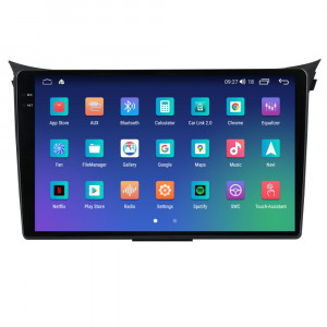 Navigatie dedicata cu Android Hyundai i30 2011 - 2017, 8GB RAM, Radio GPS Dual Zone, Display 2K QLED 9.5" Touchscreen, Internet Wi-Fi si slot SIM 4G, Bluetooth, MirrorLink, USB, Waze 110630