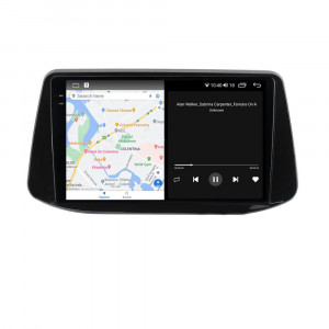 Navigatie dedicata cu Android Hyundai i30 dupa 2017, 4GB RAM, Radio GPS Dual Zone, Display 2K QLED 9.5" Touchscreen, Internet Wi-Fi si slot SIM 4G, Bluetooth, MirrorLink, USB, Waze 104480