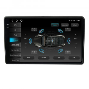 Navigatie dedicata cu Android Hyundai i40 2012 - 2020, 12GB RAM, Radio GPS Dual Zone, Display 2K QLED 9.5" Touchscreen, Internet Wi-Fi si slot SIM 4G, Bluetooth, MirrorLink, USB, Waze 98240