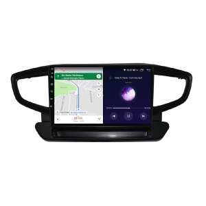 Navigatie dedicata cu Android Hyundai Ioniq (AE) 2016 - 2019, 4GB RAM, Radio GPS Dual Zone, Display HD QLED 9" Touchscreen, Internet Wi-Fi si slot SIM 4G, Bluetooth, MirrorLink, USB 100269690